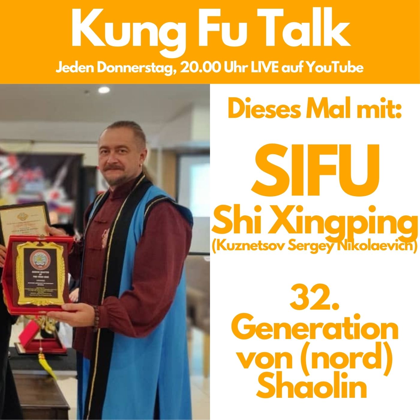 Kung Fu Talk mit Sifu Kuznetsov Sergey Nikolaevich episode artwork